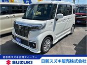 スズキ スペーシア　カスタム　４ＷＤ ＨＹＢＲＩＤ　ＧＳ　４ＷＤ　フルセグナビ