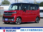 スズキ スペーシア　カスタム　４ＷＤ ＨＹＢＲＩＤ　ＸＳ　フルセグナビ　全方位