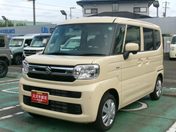 スズキ スペーシア　４ＷＤ ＨＹＢＲＩＤ　Ｘ　４ＷＤ　ＣＶＴ　衝突被