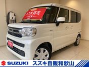 スズキ スペーシア ＨＹＢＲＩＤ　Ｘ　　デモカー使用　衝突軽