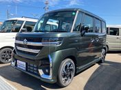 スズキ スペーシア　カスタム　４ＷＤ ＨＹＢＲＩＤ　ＸＳ　★４ＷＤ　純正ナビ　