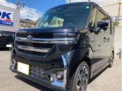 スズキ スペーシア　カスタム　４ＷＤ ＨＹＢＲＩＤ　ＸＳターボ　★４ＷＤ　純正