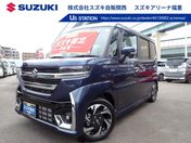 スズキ スペーシア　カスタム ＨＹＢＲＩＤ　ＸＳターボ　全方位カメラ付