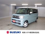 スズキ スペーシア　４ＷＤ ＨＹＢＲＩＤ　Ｘ４ＷＤ　後席両側電スラ　