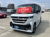 スズキ スペーシア　カスタム　４ＷＤ カスタム　ＨＹＢＲＩＤ　ＸＳ前後衝突被害
