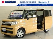 スズキ スペーシア ＨＹＢＲＩＤ　Ｘ　全方位モニター付ナビ　