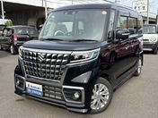 スズキ スペーシア　カスタム　４ＷＤ ハイブリッドＧＳ　４ＷＤ　☆全方位モニタ