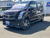 スズキ ワゴンＲ　スティングレー スティングレー　ＨＹＢＲＩＤ　Ｔ　ナビ　