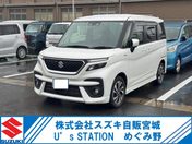 スズキ ソリオ　バンディット ＨＹＢＲＩＤ　ＭＶ　全方位カメラ付９イン