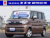 スズキ スペーシア ＨＹＢＲＩＤ　Ｘ　全方位カメラ　ナビ　両