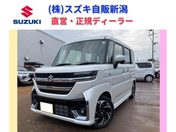スズキ スペーシア　カスタム　４ＷＤ ＨＹＢＲＩＤ　ＸＳターボ　４ＷＤ　★純正