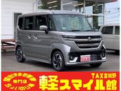 スズキ スペーシア　カスタム ハイブリッドＸＳ　／届出済未使用車／衝突