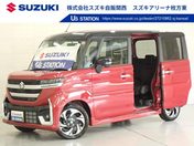スズキ スペーシア　カスタム カスタム　ＨＹＢＲＩＤ　ＸＳ　全方位モニ