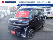 スズキ スペーシア　カスタム ＨＹＢＲＩＤ　ＸＳターボ　全方位カメラ付