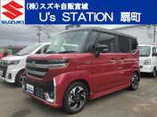 スズキ スペーシア　カスタム ＨＹＢＲＩＤ　ＸＳターボ　全方位カメラ付
