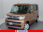 スズキ スペーシア ＨＹＢＲＩＤ　Ｘ　前後ブレーキサポート・