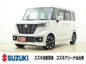 スズキ スペーシア　カスタム ＨＹＢＲＩＤ　ＸＳ　２型　全方位ナビ
