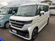 スズキ スペーシア　カスタム　４ＷＤ カスタム　ＨＹＢＲＩＤ　ＸＳターボ　４Ｗ