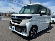 スズキ スペーシア　カスタム カスタム　ＨＹＢＲＩＤ　ＸＳ　ナビ　全方