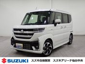 スズキ スペーシア　カスタム ＨＹＢＲＩＤ　ＸＳターボ　電動パーキング