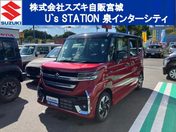スズキ スペーシア　カスタム　４ＷＤ カスタム　ＨＹＢＲＩＤ　ＸＳ　４ＷＤ　純