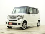 ホンダ Ｎ　ＢＯＸ　カスタム Ｇ・Ｌパッケージ　７インチナビ　バックカ