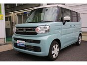 スズキ スペーシア　４ＷＤ ＨＹＢＲＩＤ　Ｘ　　４ＷＤ　全方位ナビ　