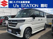 スズキ スペーシア　カスタム ＨＹＢＲＩＤ　ＸＳ　前後衝突被害軽減ブレ