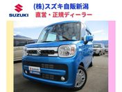 スズキ スペーシア　４ＷＤ ＨＹＢＲＩＤ　Ｘ　４ＷＤ　前後被害軽減Ｂ