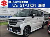 スズキ スペーシア　カスタム　４ＷＤ ＨＹＢＲＩＤ　ＸＳ　４ＷＤ　全方位カメラ