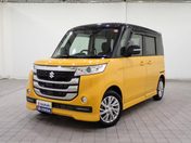 スズキ スペーシア　カスタムＺ ブラック２トーンルーフ！両側電動パワース