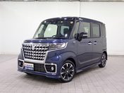 スズキ スペーシア　カスタム ハイブリッドＸＳターボ　３型　黒２トーン