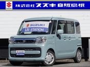 スズキ スペーシア ＨＹＢＲＩＤ　Ｘ　全方位カメラ　ナビ　リ