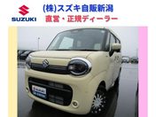 スズキ ワゴンＲ　スマイル　４ＷＤ ＨＹＢＲＩＤ　Ｘ　４ＷＤ前後被害軽減ブレ