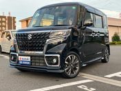 スズキ スペーシア　カスタム カスタム　ＨＹＢＲＩＤ　ＸＳ　３型　ナビ