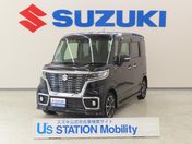 スズキ スペーシア　カスタム カスタム　ＨＹＢＲＩＤ　ＸＳ　／ナビ・Ｅ