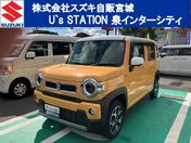 スズキ ハスラー ＨＹＢＲＩＤ　Ｘ　　２ＷＤ　　純正ナビ・