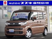 スズキ スペーシア ＨＹＢＲＩＤ　Ｇ　リアパーキングセンサー