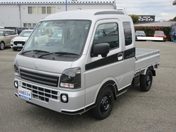 スズキ キャリイトラック　４ＷＤ Ｘリミテッド　ＰＴ４ＷＤ　５ＭＴ　衝突軽
