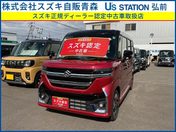 スズキ スペーシア　カスタム　４ＷＤ カスタム　ＨＹＢＲＩＤ　ＸＳターボ　４Ｗ