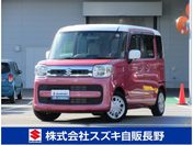 スズキ スペーシア　４ＷＤ ＨＹＢＲＩＤ　Ｘ　４ＷＤ　ナビ　全方位カ
