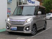 スズキ スペーシア　カスタム　４ＷＤ カスタム　ＸＳターボ　４ＷＤ／全方位ナビ