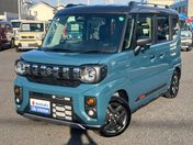 スズキ スペーシア　ギア　４ＷＤ ギア　ＨＹＢＲＩＤ　ＸＺ　４ＷＤ　秋真っ