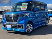 スズキ スペーシア　カスタム ＨＹＢＲＩＤ　ＧＳ　２型　全方位ナビ　Ｅ