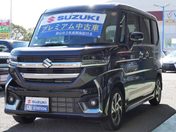 スズキ スペーシア　カスタム カスタム　ＨＹＢＲＩＤ　ＸＳ　純正ナビ　
