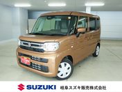 スズキ スペーシア ＨＹＢＲＩＤ　Ｘ　全方位カメラ付ナビ　ス