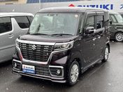 スズキ スペーシア　カスタム　４ＷＤ ＨＹＢＲＩＤ　ＧＳ　４ＷＤ　☆８インチ全