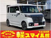 スズキ スペーシア　カスタム　４ＷＤ ハイブリッドＸＳ　４ＷＤ　／届出済未使用