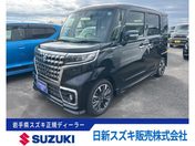 スズキ スペーシア　カスタム　４ＷＤ ＨＹＢＲＩＤ　ＸＳターボ　４ＷＤ　両側パ