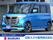 スズキ スペーシア　カスタムＺ　４ＷＤ ターボ　４ＷＤ　全方位カメラ　純正フルセ